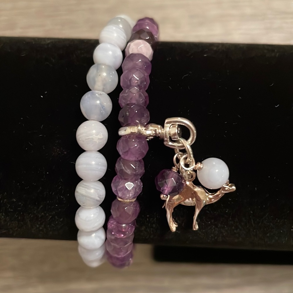 Two Stretch Bracelets - image 5